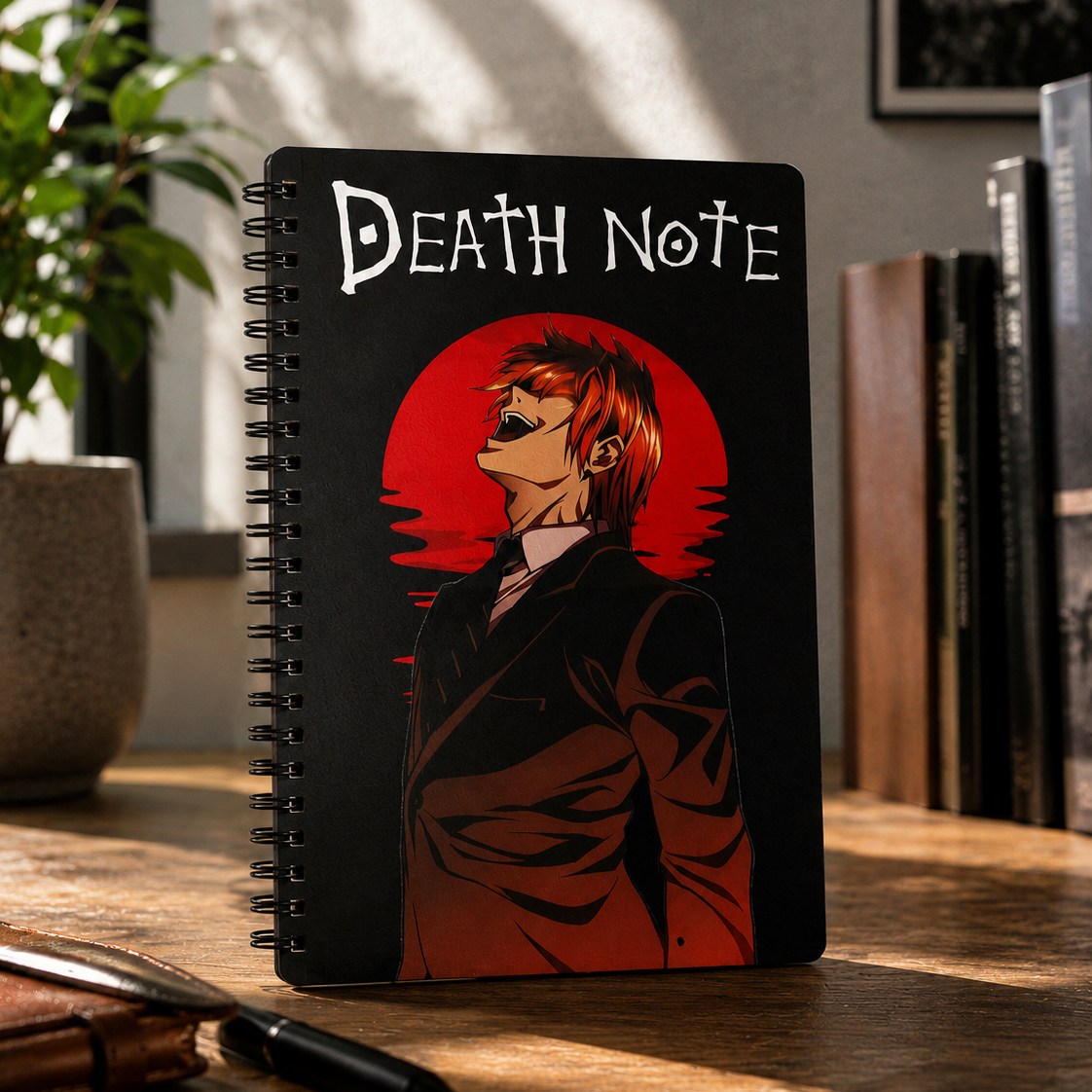 A5 Death Note Diary Front Cover | FandomVerse
