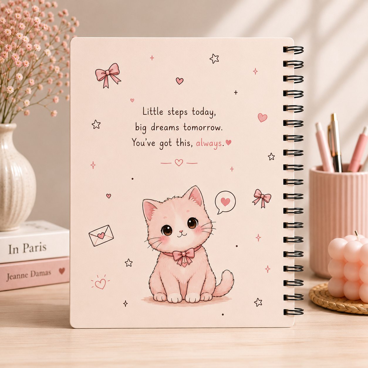 A5 Cute Diary | 150 Unruled Pages | Premium Laminated Finsih