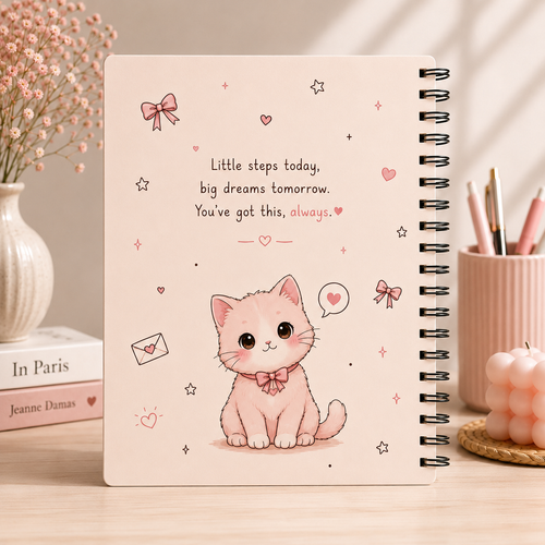A5 Cute Diary | 150 Unruled Pages | Premium Laminated Finsih