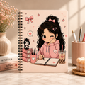 A5 Cute Diary | 150 Unruled Pages | Premium Laminated Finsih
