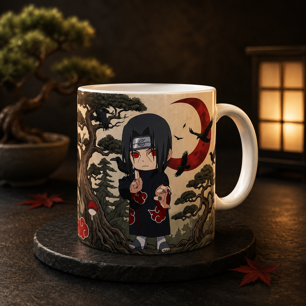 Itachi White Mug | Premium Quality Design | FandomVerse